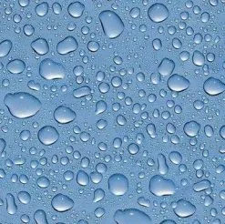 Overige Merken Raamfolie Druppels (45cm)