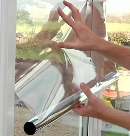 Patifix Zonwerend Folie Spiegelend (50cm) 1 Patifix Zonwerend Folie Spiegelend (50cm)