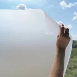 Overige Merken Statisch Raamfolie Gezandstraald 46cm (geschikt Voor Dubbel, HR+ En HR++ Glas)