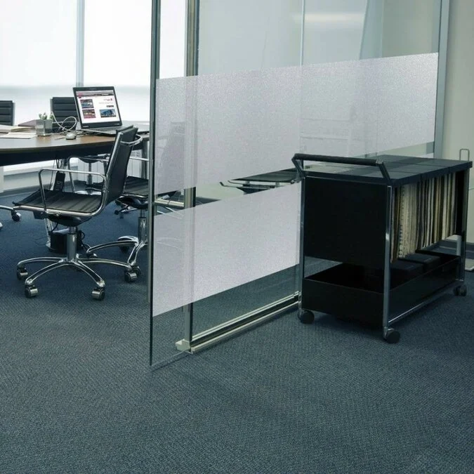 Overige Merken Statisch Raamfolie Gezandstraald 46cm (geschikt Voor Dubbel, HR+ En HR++ Glas) 2 Overige Merken Statisch Raamfolie Gezandstraald 46cm (geschikt Voor Dubbel, HR+ En HR++ Glas) - Afbeelding 2