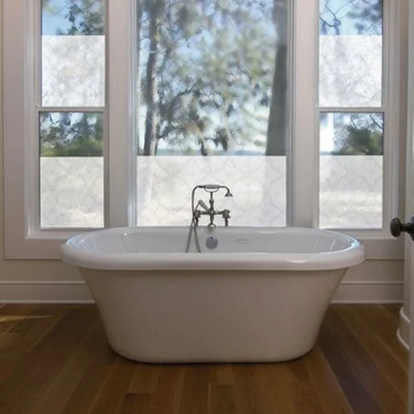 Overige Merken Statisch Raamfolie Rosalie (45cm) 3 Overige Merken Statisch Raamfolie Rosalie (45cm) - Afbeelding 3