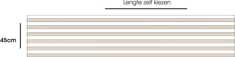 Overige Merken Statisch Raamfolie Strepen (45cm) 2 Overige Merken Statisch Raamfolie Strepen (45cm) - Afbeelding 2